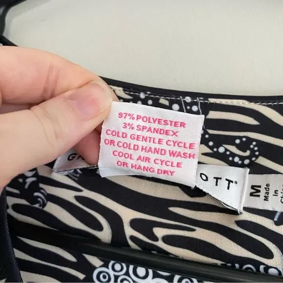 Gretchen Scott Animal Print Shift Dress - Picture 2 of 8